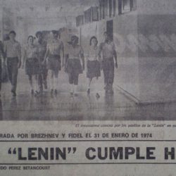 La “Lenin” cumple hoy cinco años