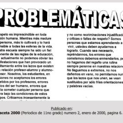 Problemáticas